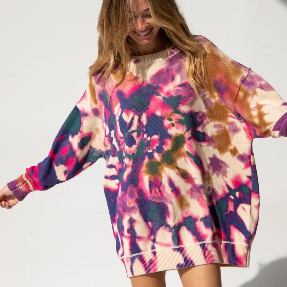 natural life Taylor Oversized Cotton Sweater size L/XL